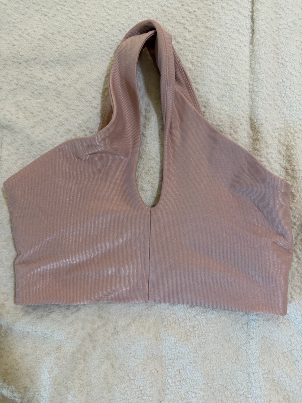 Target all in motion metallic sparkle sports bra size small